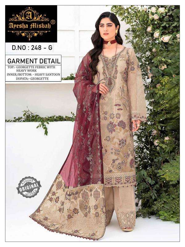 Ayesha Misbah 248 Indian Pakistani suits wholesale