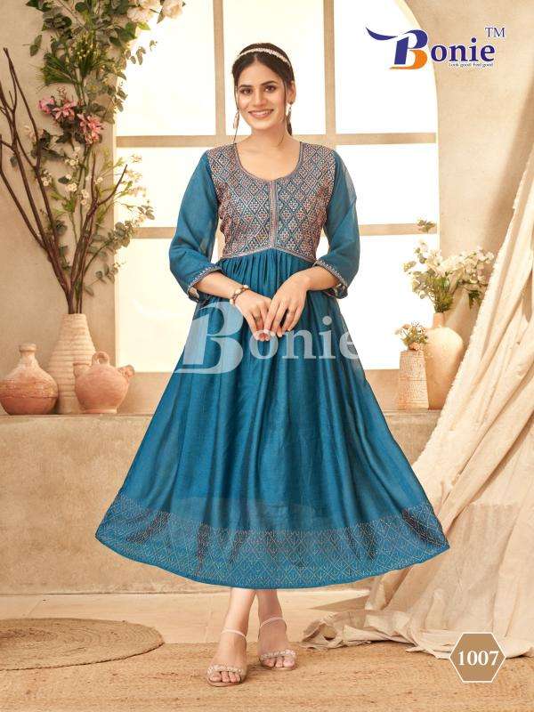 Bonie Jivika Party wear kurtis wholesale in Ahmedabad