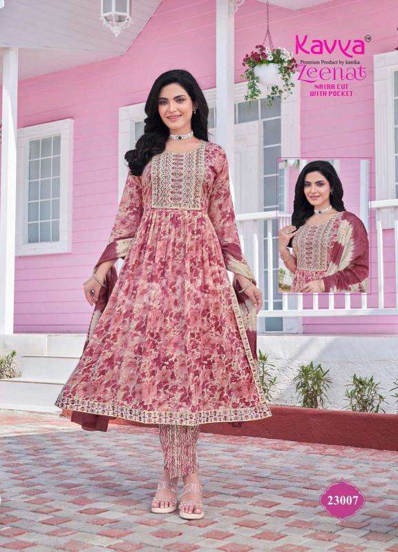 Kavya Zeenat Vol 23 Rajkot market for ladies kurtis