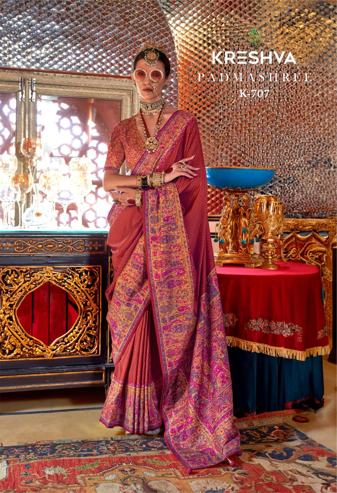 KRESHVA PADMASHREE Latest Saree designs in Ahmedabad
