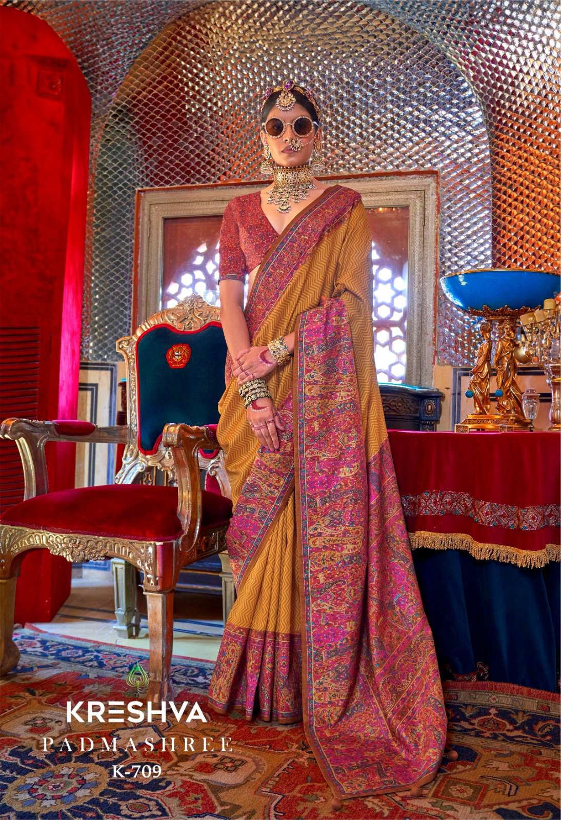 KRESHVA PADMASHREE Latest Saree designs in Ahmedabad
