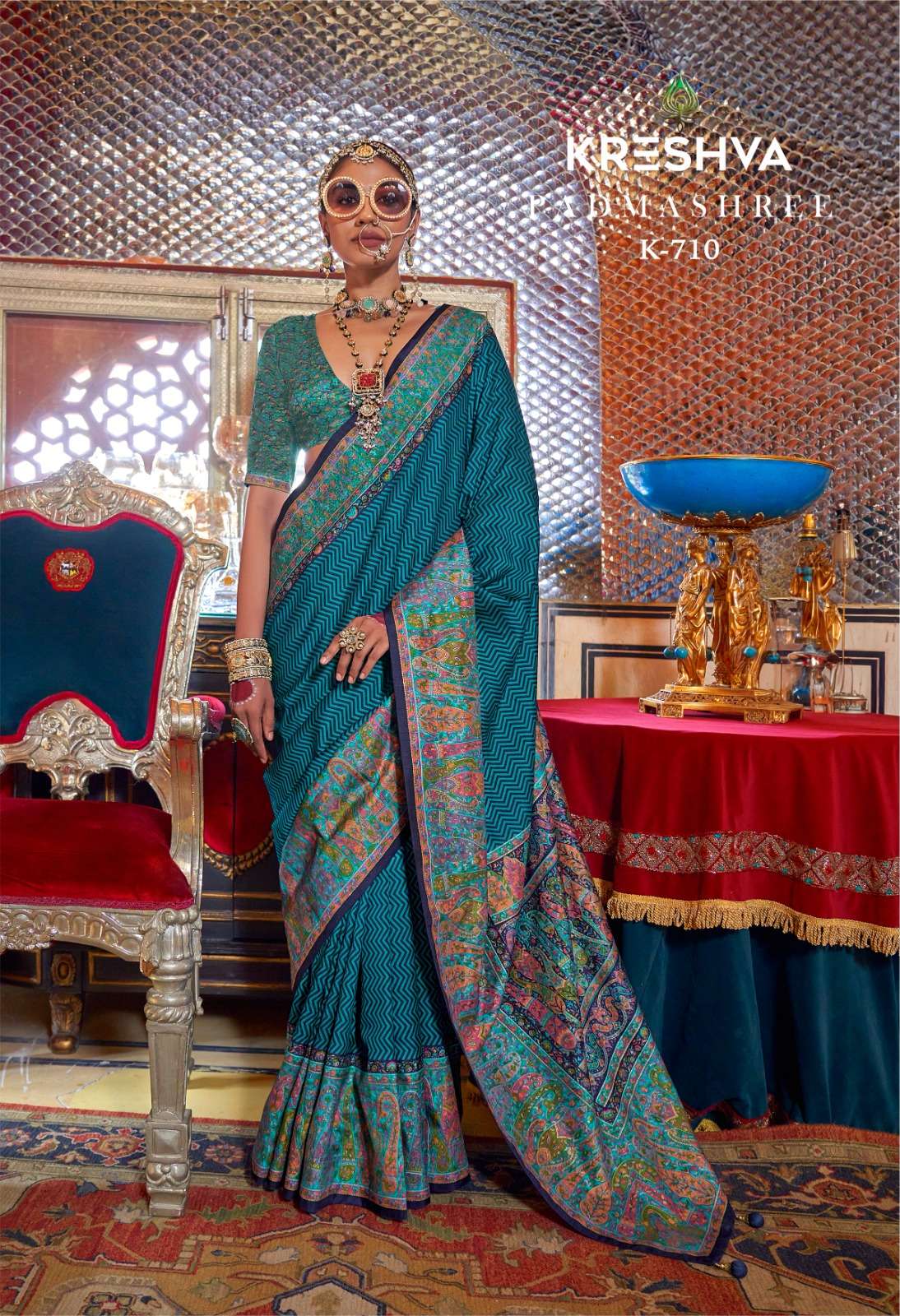 KRESHVA PADMASHREE Latest Saree designs in Ahmedabad