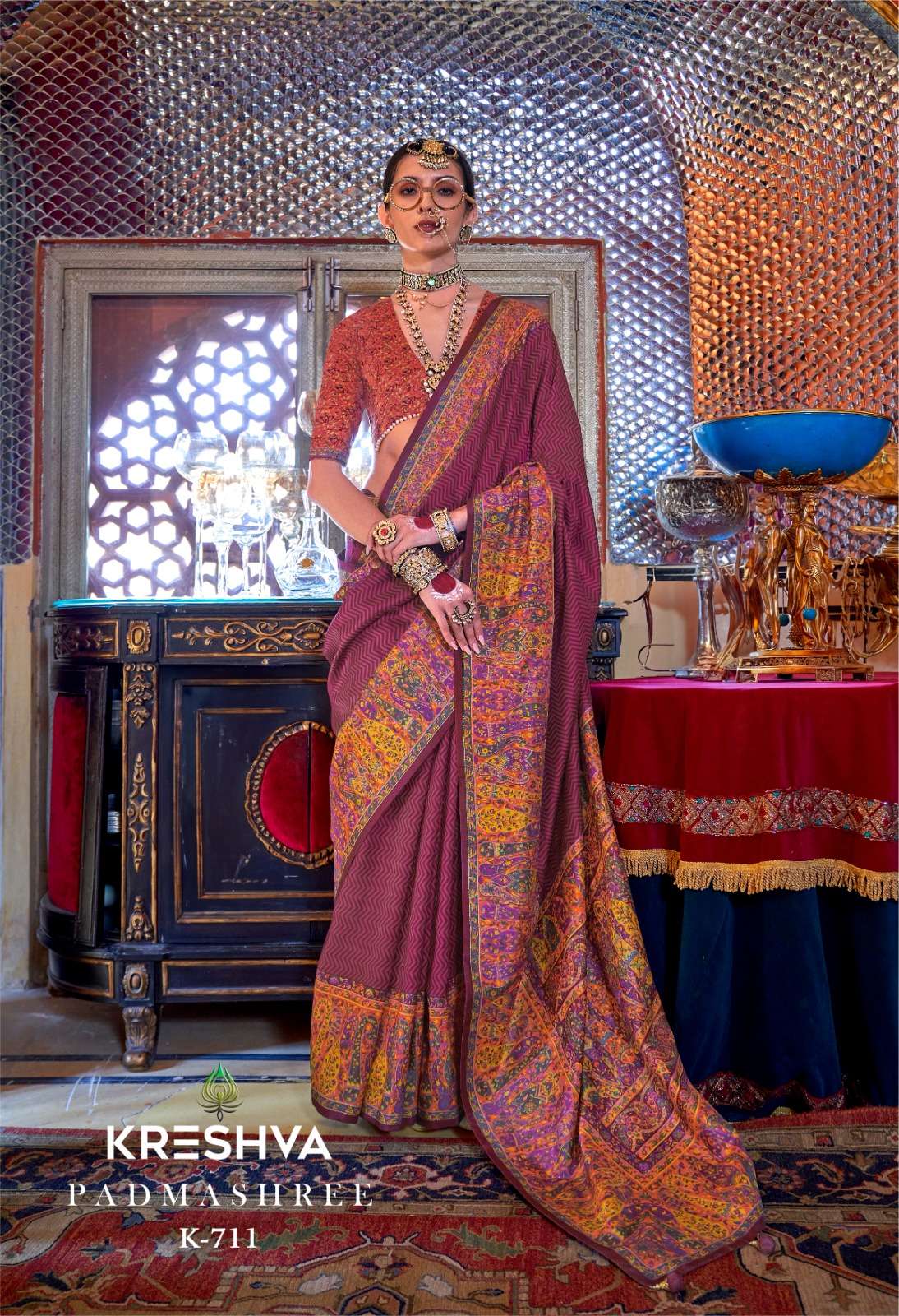 KRESHVA PADMASHREE Latest Saree designs in Ahmedabad