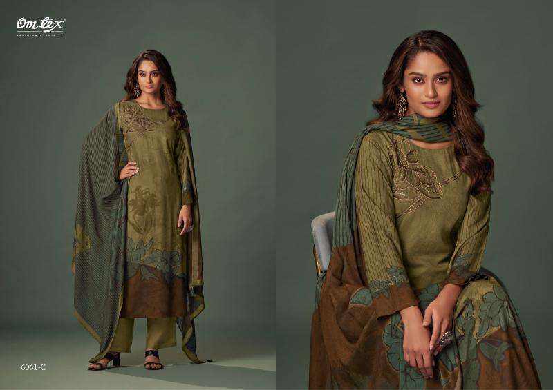 Omtex Elwes Wholesale Embroidered Salwar Suits in Gujarat