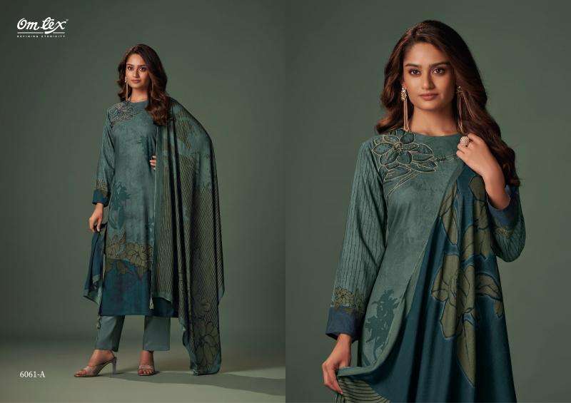Omtex Elwes Wholesale Embroidered Salwar Suits in Gujarat