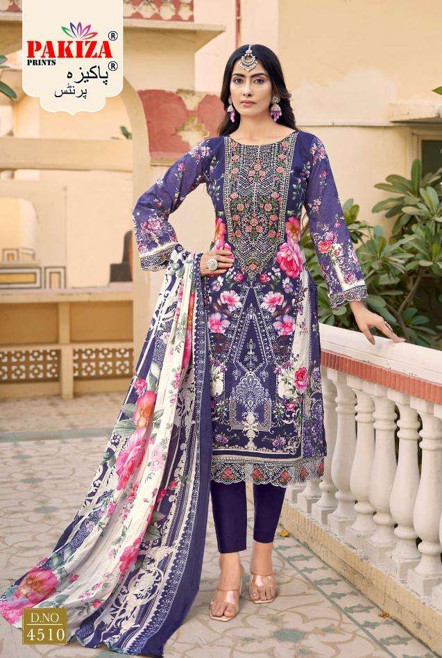 Pakiza Haniya Hiba 45 dress material wholesale in vadodara