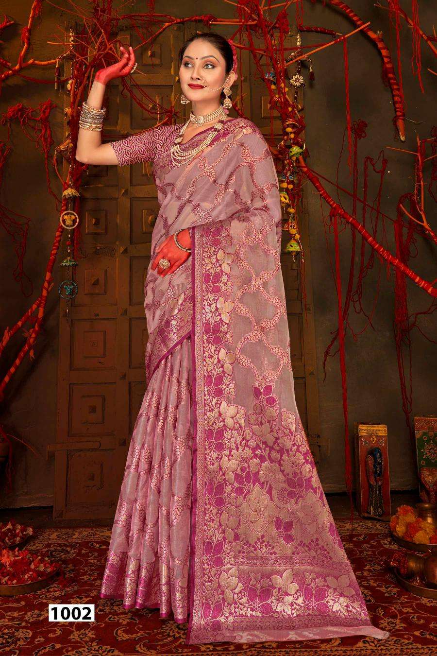 Saroj Red Chilly Tissue vol.2 Surat saree factory
