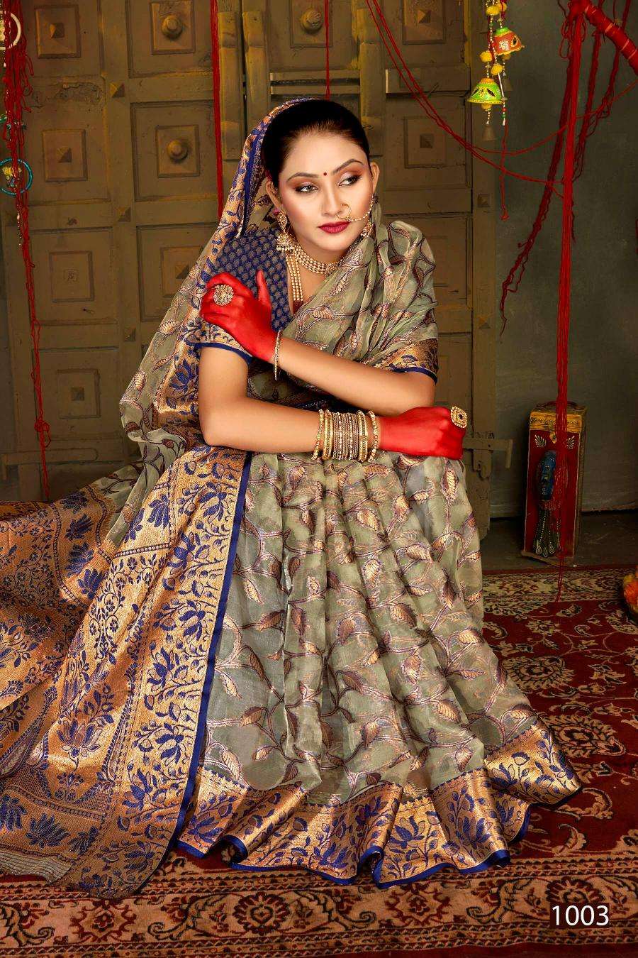 Saroj Red Chilly Tissue vol.5 Surat saree shopping