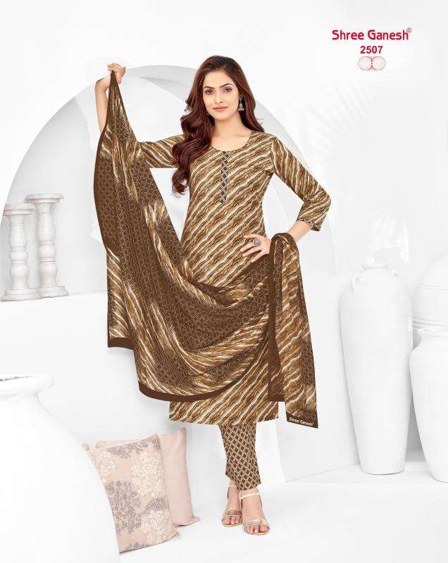 Shree Ganesh Samaiyra Vol-15 Cotton dress material suppliers in Gujarat