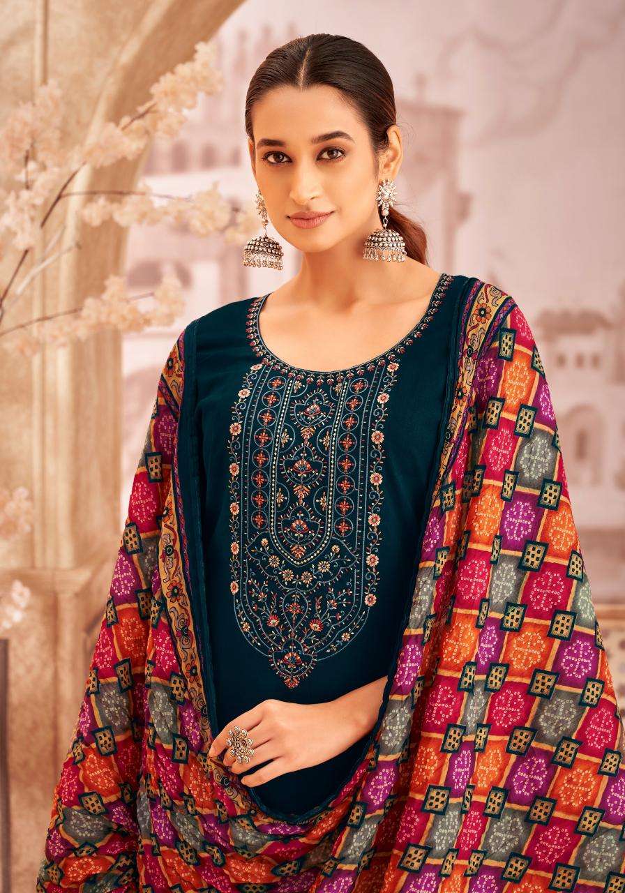 Alok Jaimala Nigaar Vol 32 Designer dress materials in Gujarat