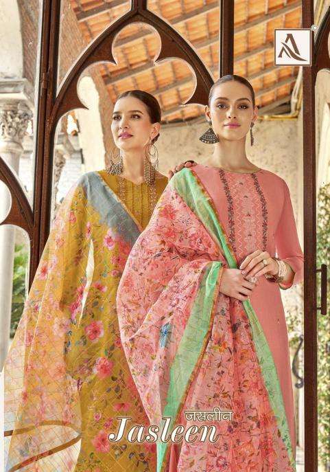 Alok Jasleen Surat dress materials