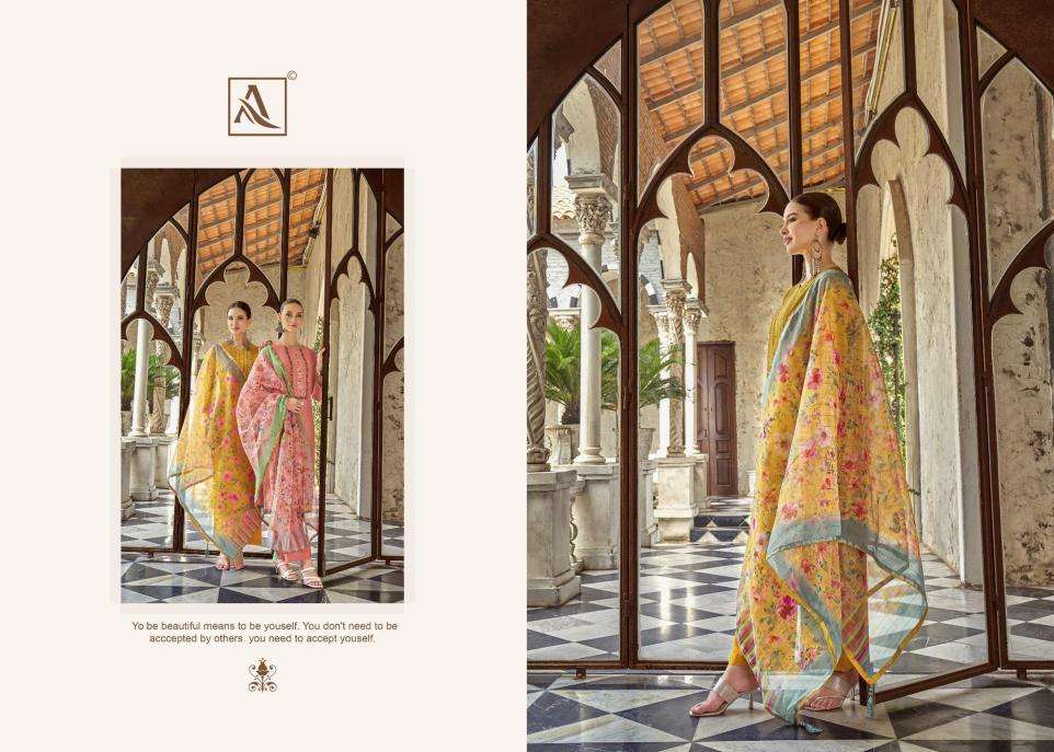 Alok Jasleen Surat dress materials