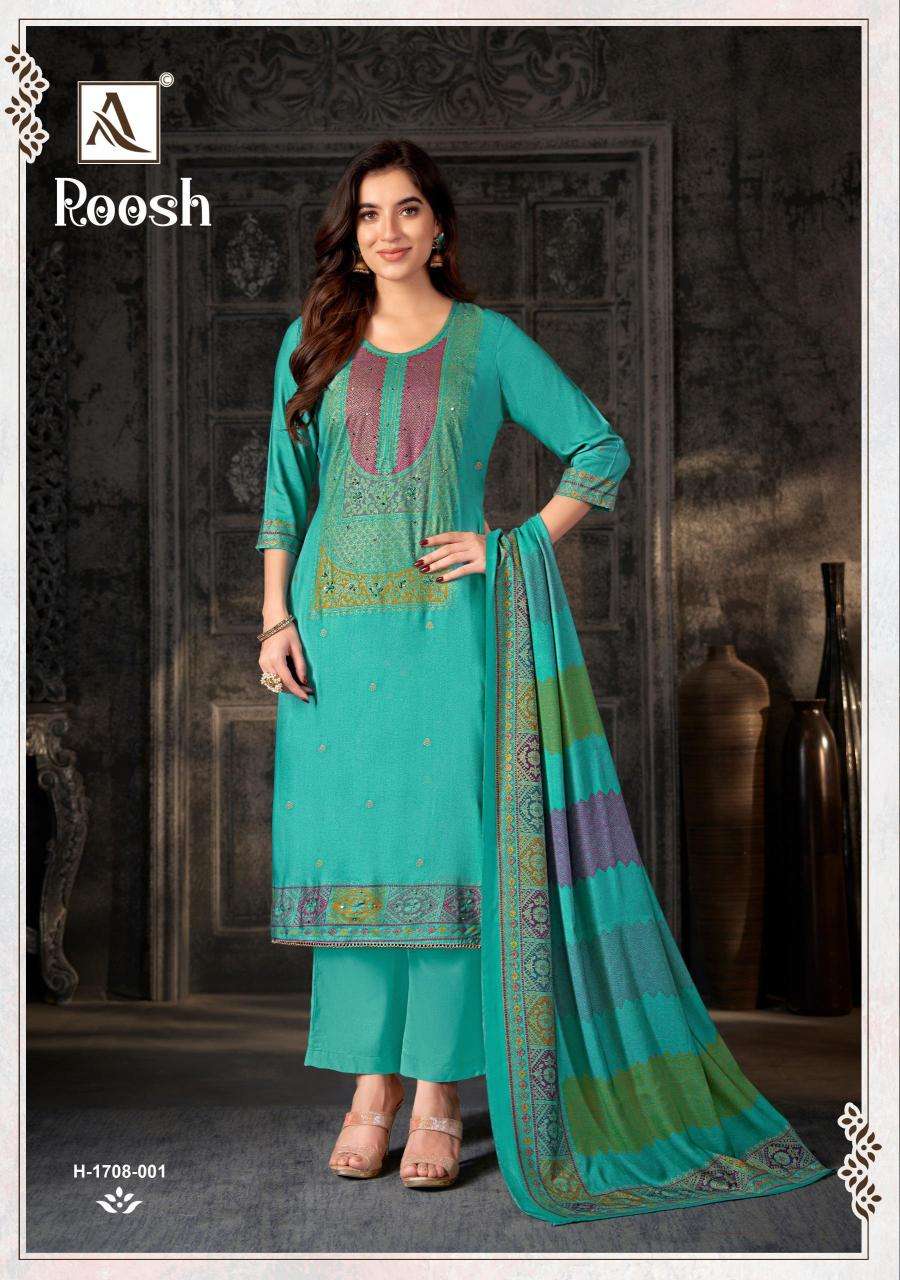 Alok Roosh Designer dress materials in Ahmedabad