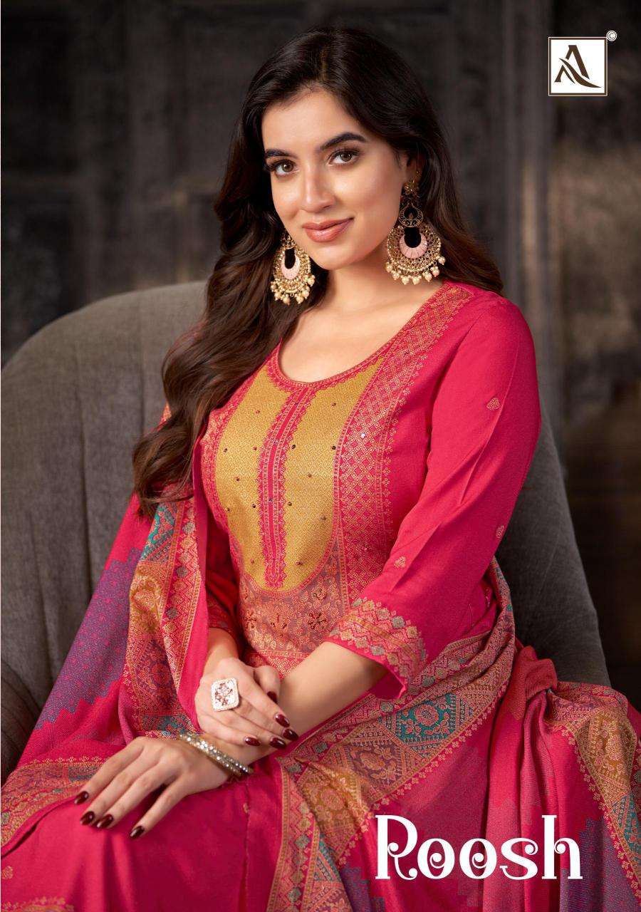 Alok Roosh Designer dress materials in Ahmedabad