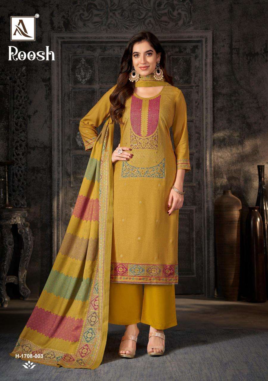 Alok Roosh Designer dress materials in Ahmedabad
