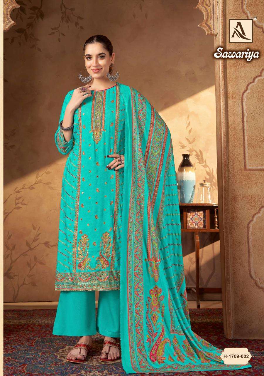 Alok Sawariya Wholesale dress material online shopping