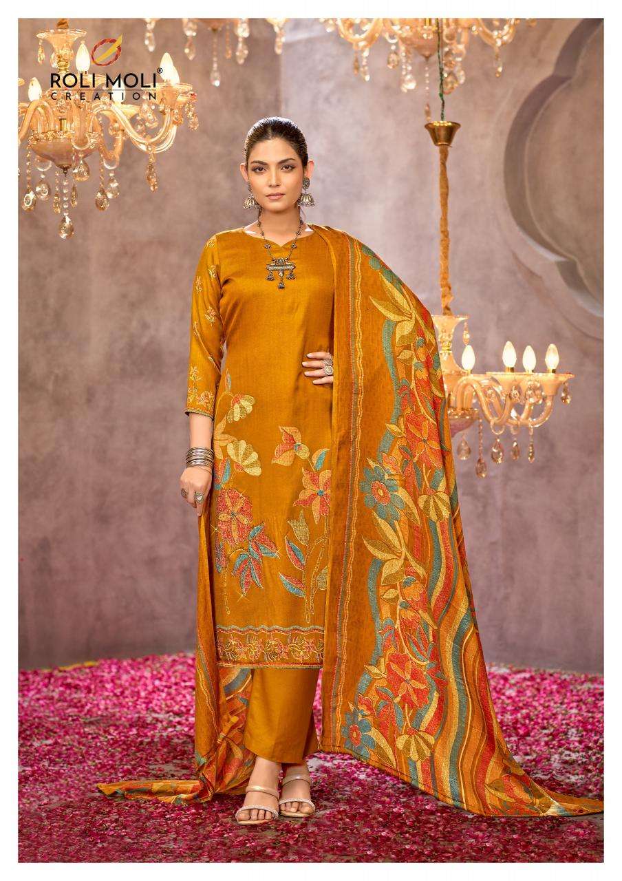 Roli Moli Haniya Party wear dress materials in Hyderabad