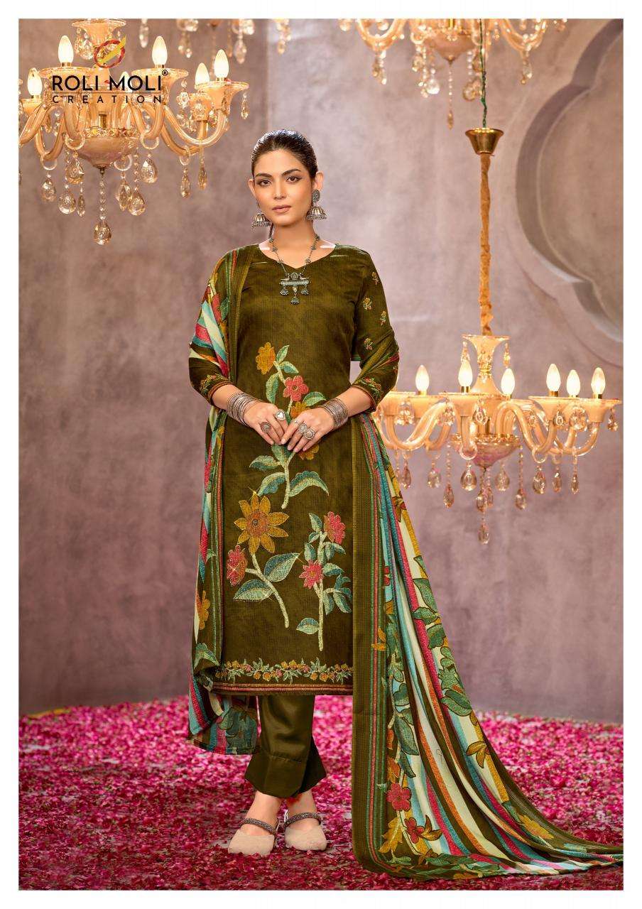 Roli Moli Haniya Party wear dress materials in Hyderabad