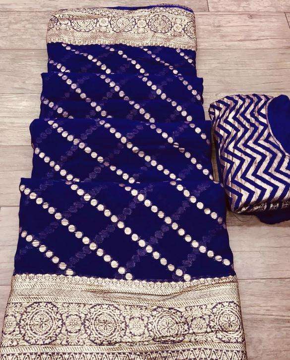 Sabella Pure Viscose Georgette Wholesale saree manufacturers in India