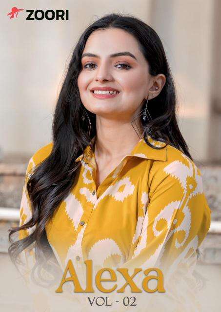 Zoori Alexa Vol 2 co ord set Latest Indian Kurti designs