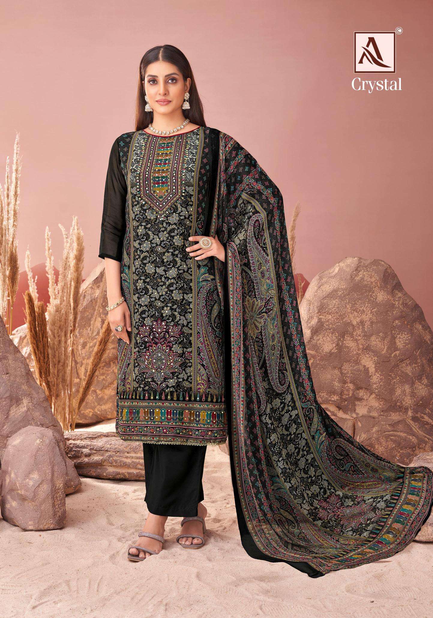 Alok Black Diamond Vol 4 Wholesale dress materials in Surat