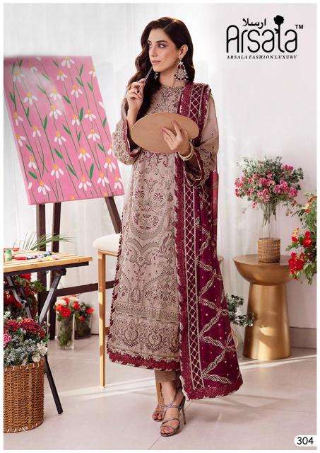 Arsala Amira Vol-03 Designer dress materials in Hyderabad