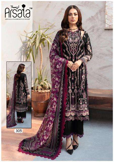 Arsala Amira Vol-03 Designer dress materials in Hyderabad