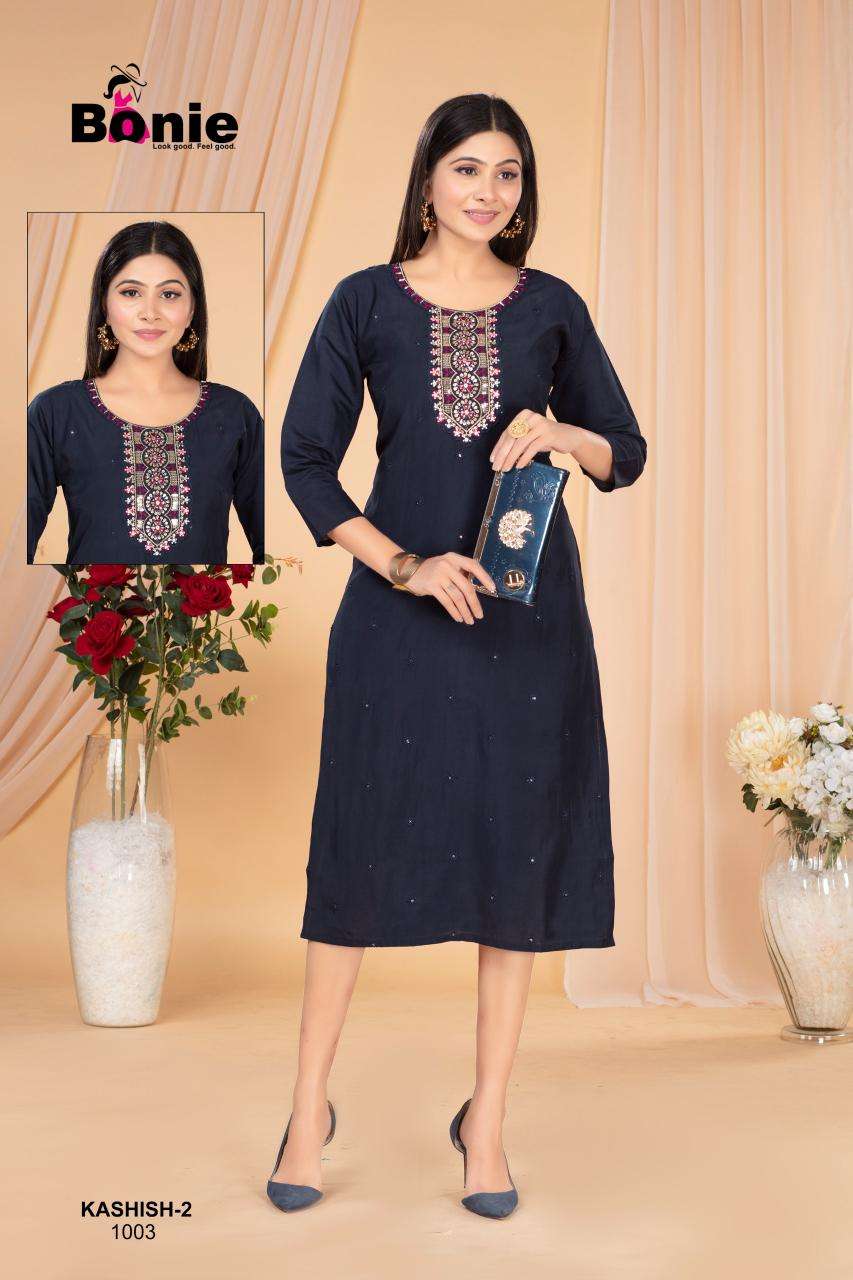 Bonie Kashish Vol 2 Affordable kurti wholesale market