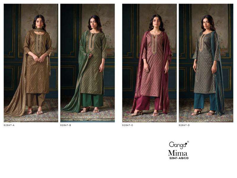 Ganga Mima 2847 Salwar suit wholesale market