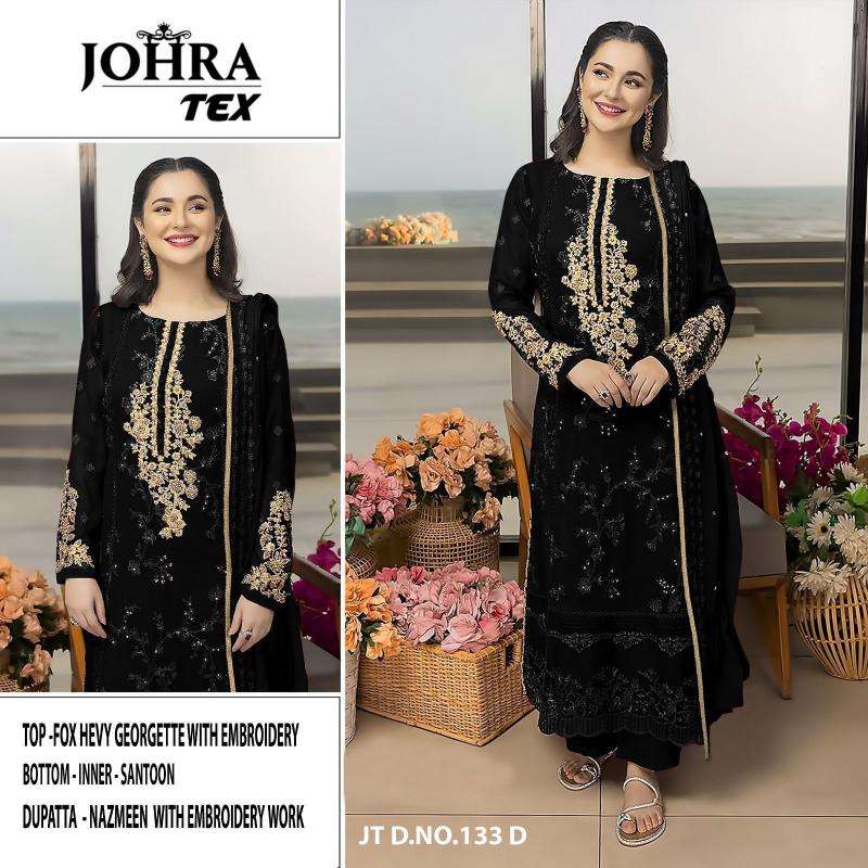 Johra Tex 133 ABCD Wholesale Salwar Kameez in Bangalore