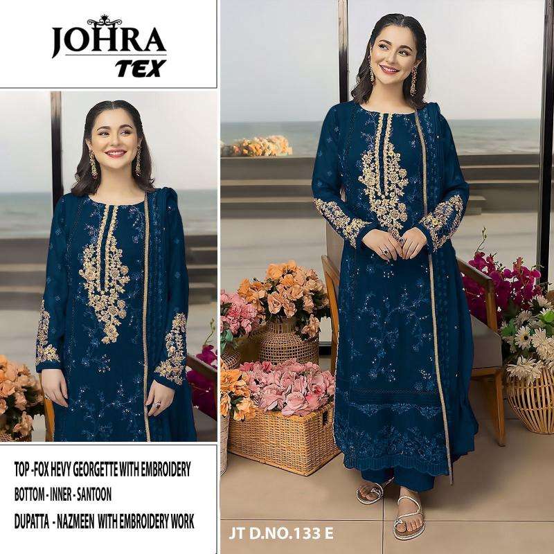 Johra Tex 133 Super Hit Colors Latest Pakistani suits wholesale