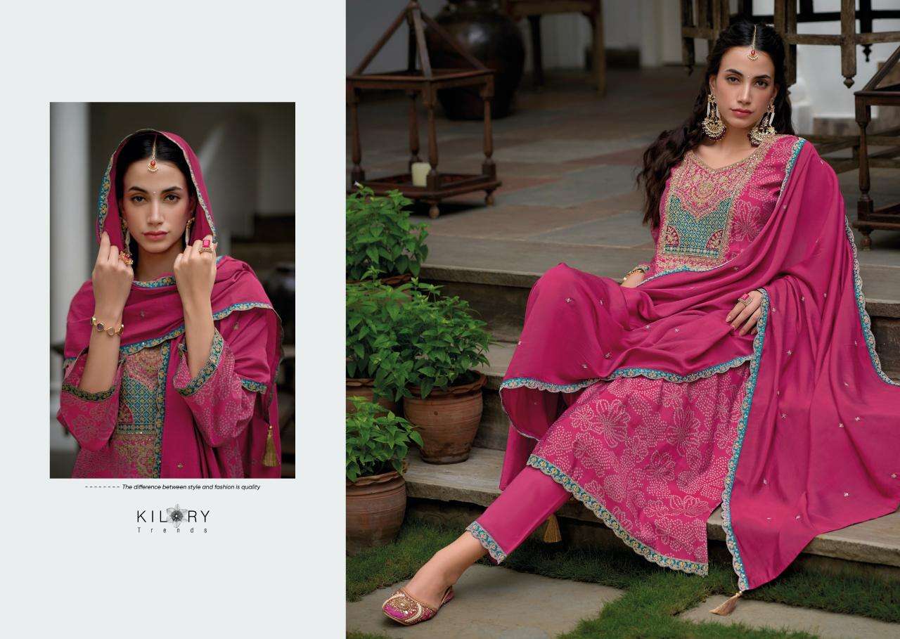 Kilory The Story Of Bandhej Salwar Kameez wholesalers in Ahmedabad