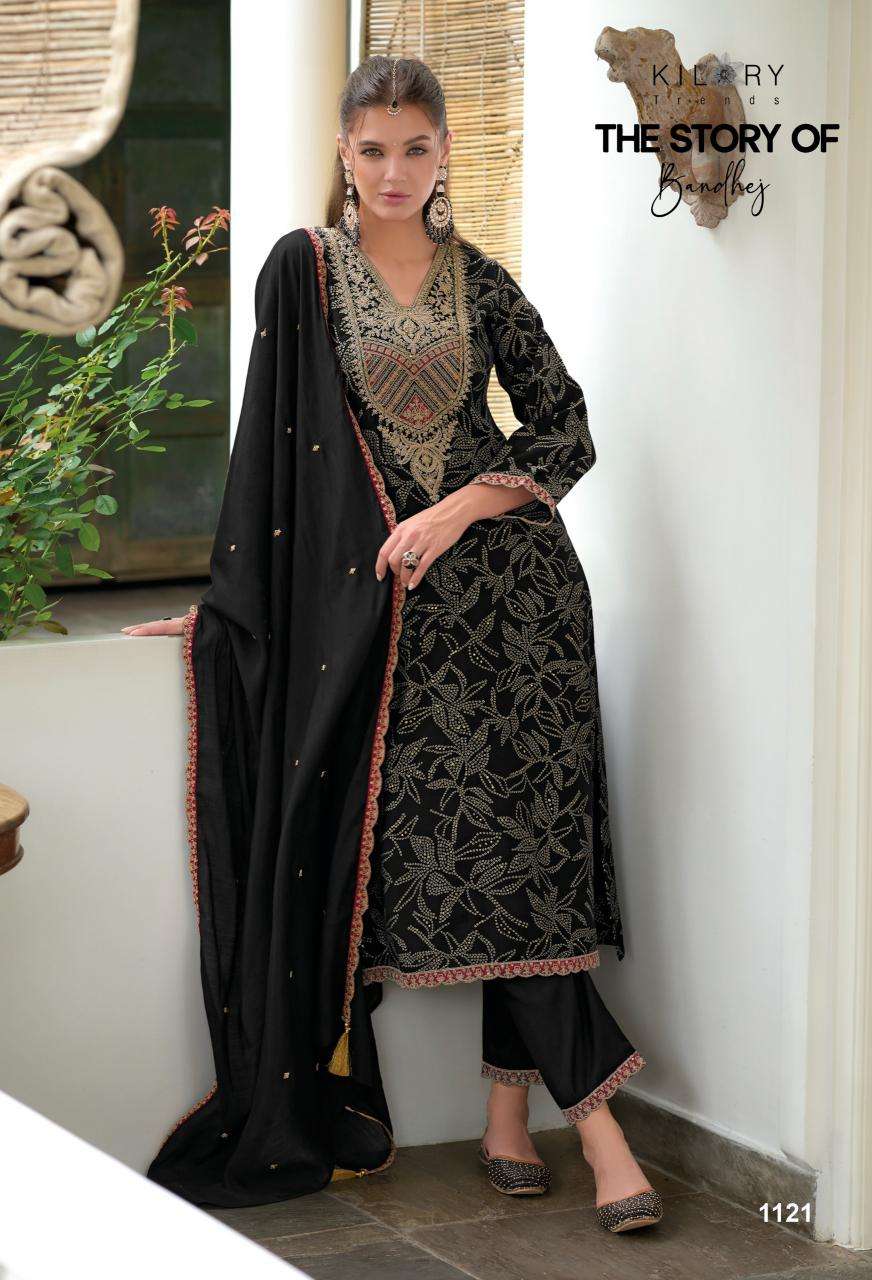 Kilory The Story Of Bandhej Salwar Kameez wholesalers in Ahmedabad