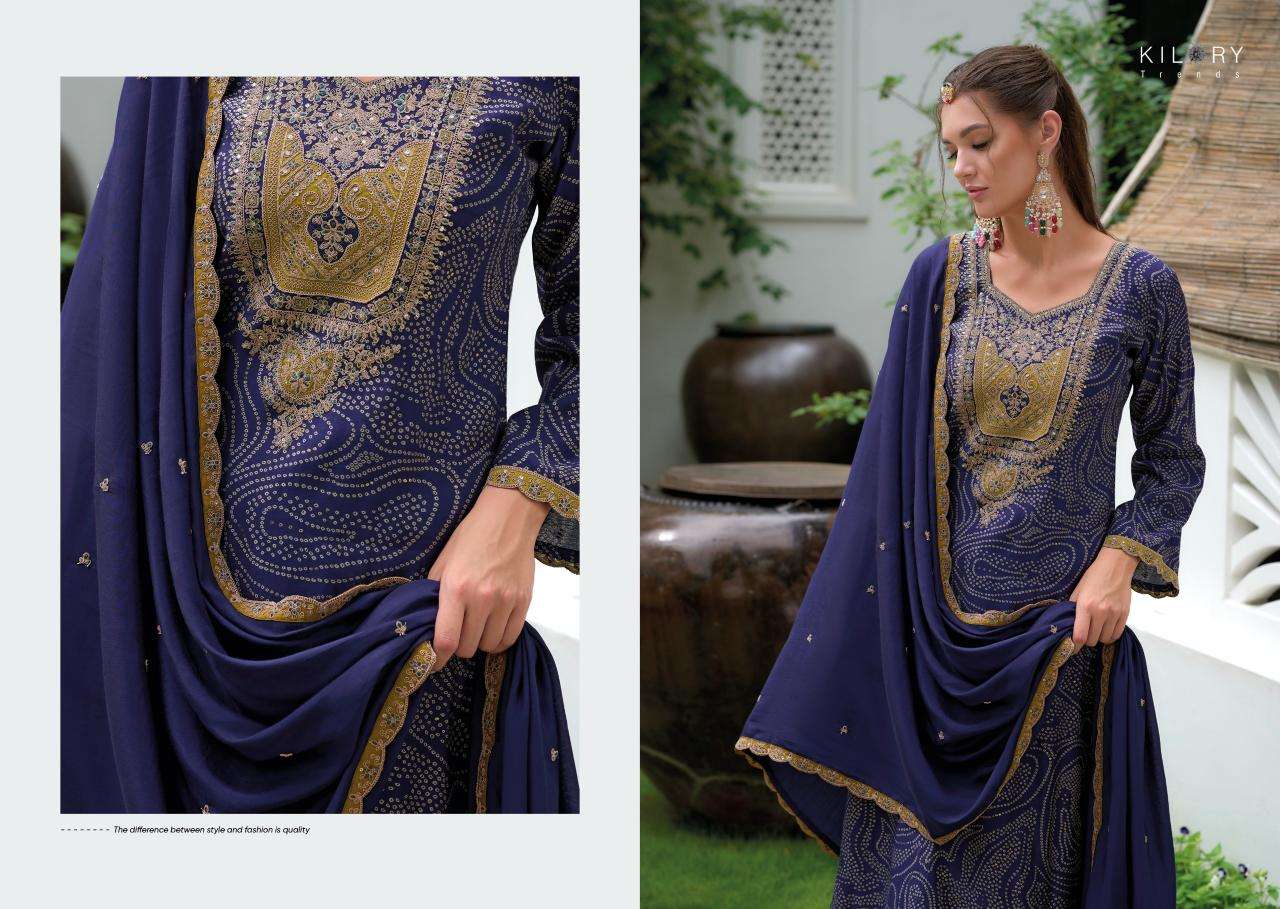 Kilory The Story Of Bandhej Salwar Kameez wholesalers in Ahmedabad