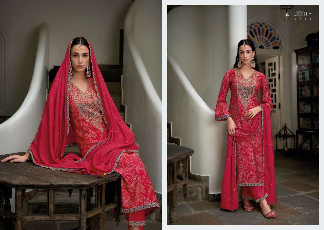 Kilory The Story Of Bandhej Salwar Kameez wholesalers in Ahmedabad