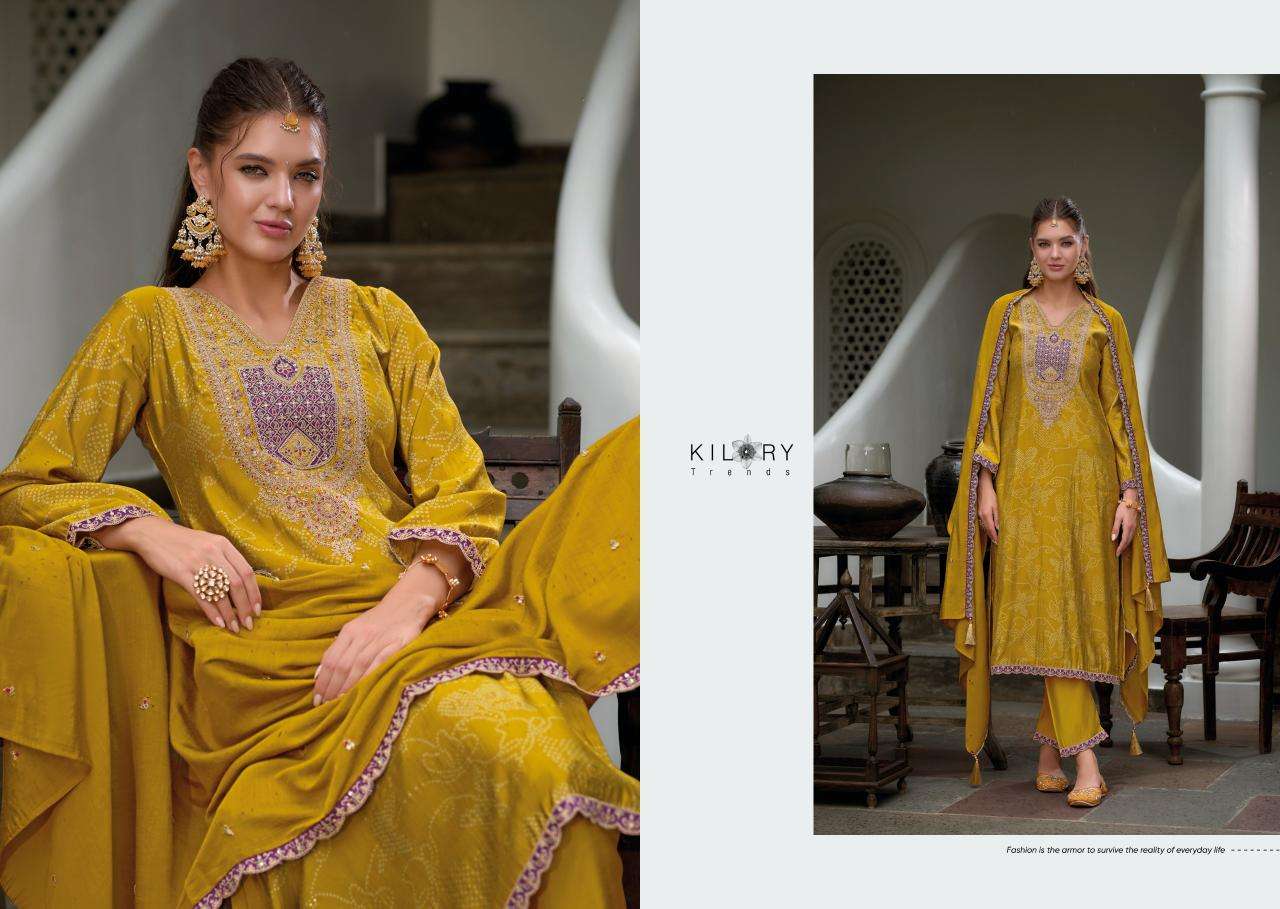 Kilory The Story Of Bandhej Salwar Kameez wholesalers in Ahmedabad