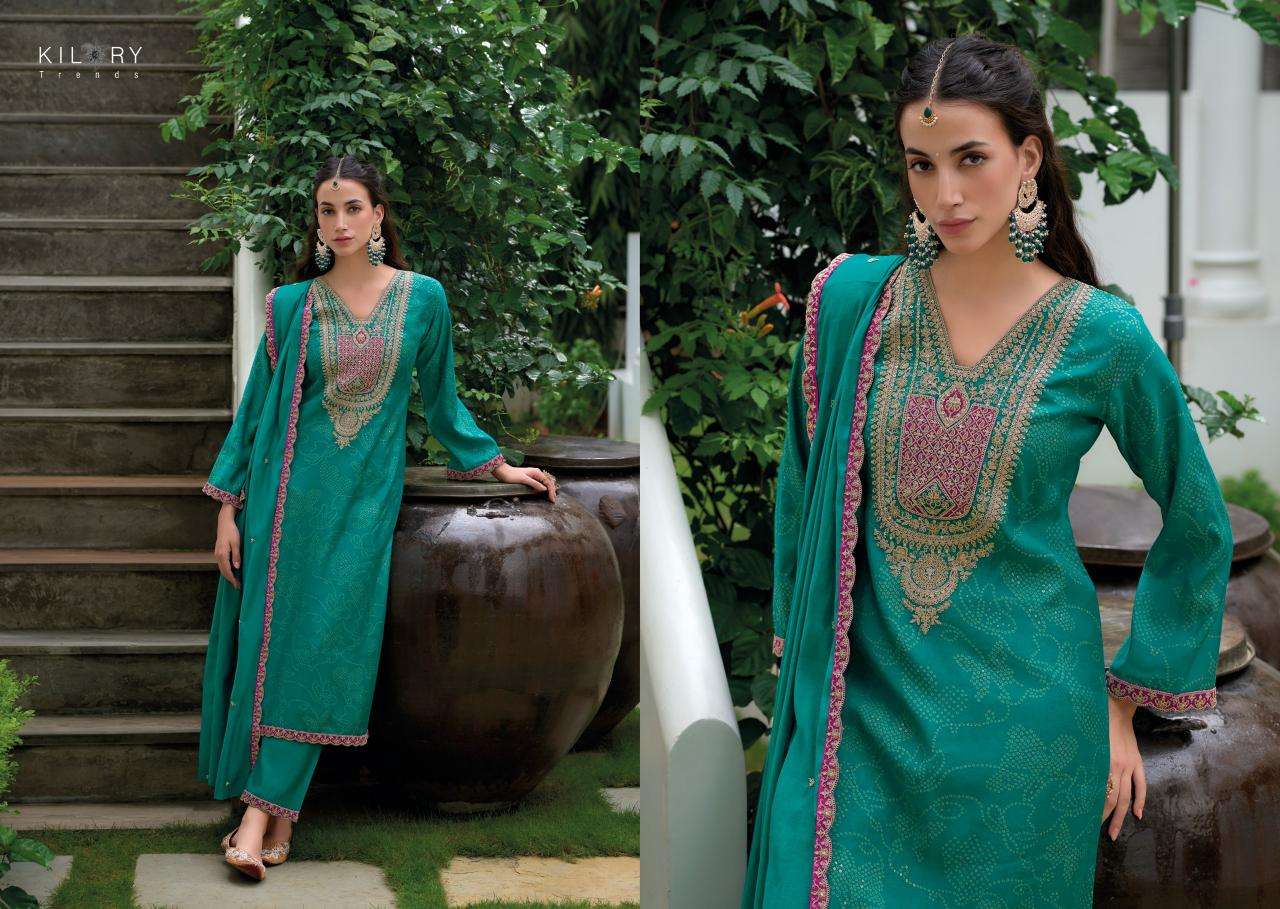 Kilory The Story Of Bandhej Salwar Kameez wholesalers in Ahmedabad