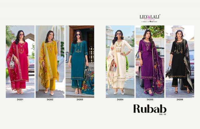 Lily & Lali Rubab Vol 2 Bangalore wholesale kurtis