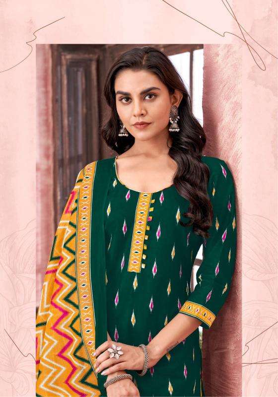 Miss World Ikkat Special Vol 09 Traditional dress materials in Ahmedabad