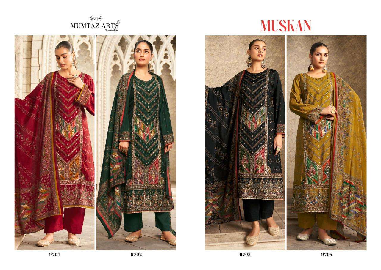 Mumtaz Arts Muskan Wholesale cotton dress material