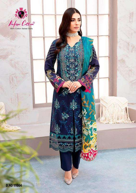 Nafisa Safina Vol-11 Wholesale Indian dress material