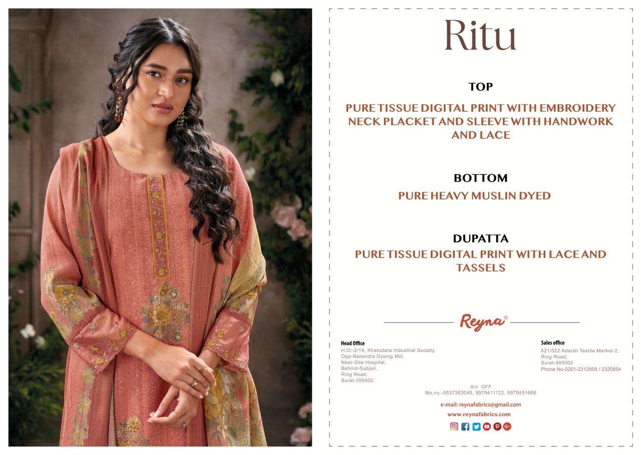 Reyna Ritu Surat Salwar Kameez Catalogue