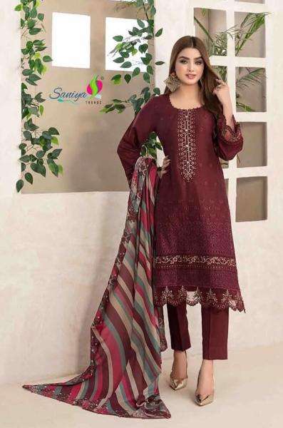 Saniya Rang Rasiya chikankari Vol 8 Pakistani lawn suits in Hyderabad