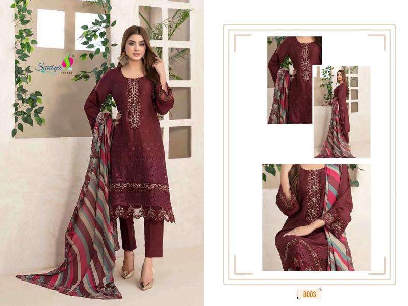 Saniya Rang Rasiya chikankari Vol 8 Pakistani lawn suits in Hyderabad