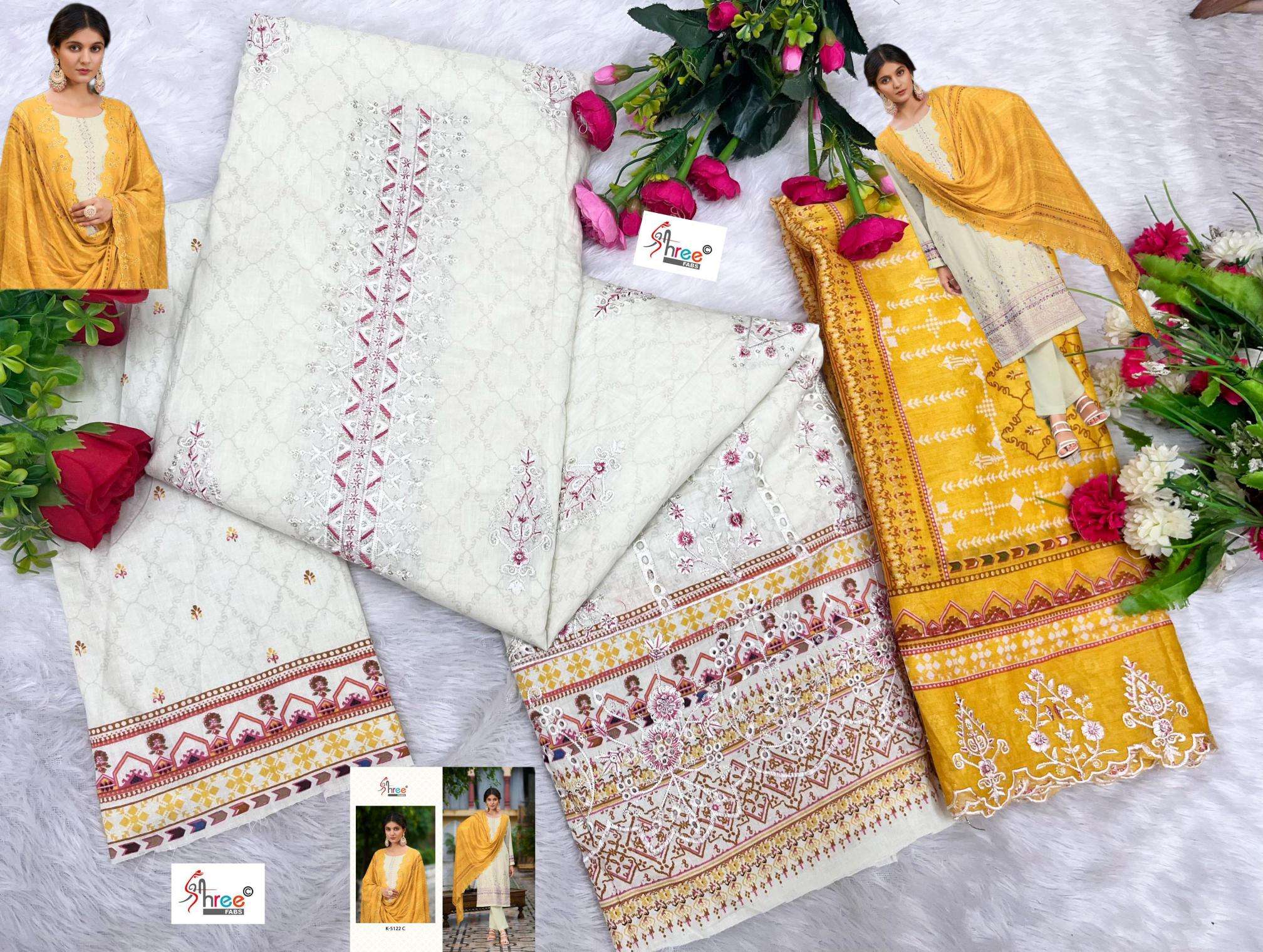 Shree Bin Saeed Lawn Collection Remix Surat wholesale Patiala Salwar Kameez