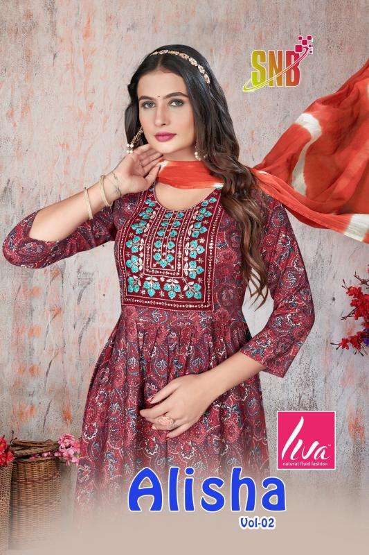 SNB Alisha Vol 2 Wholesale Kurtis in India
