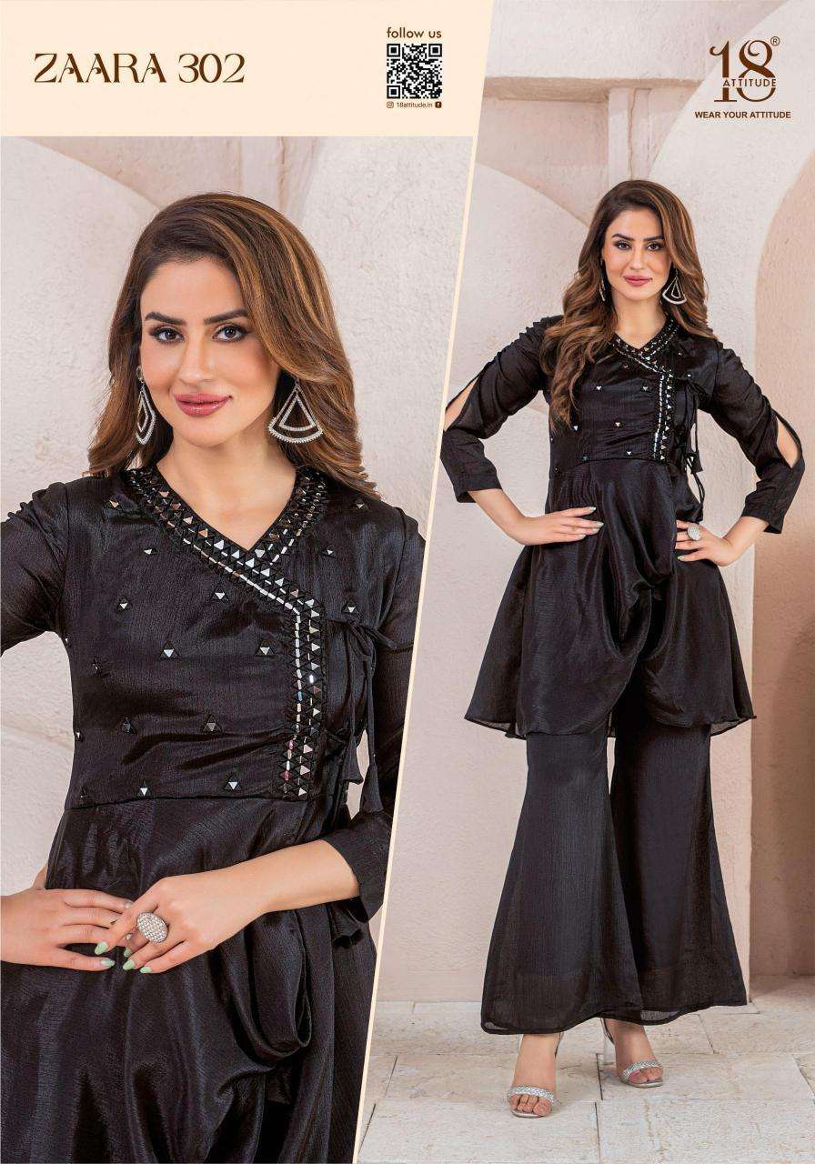 18 Attitude Zaara Vol 3 wholesale kurti market