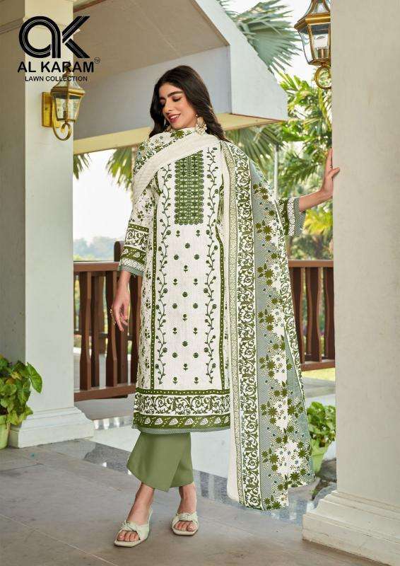 Alkaram Dilshad Vol-01 wholesale cotton dress material
