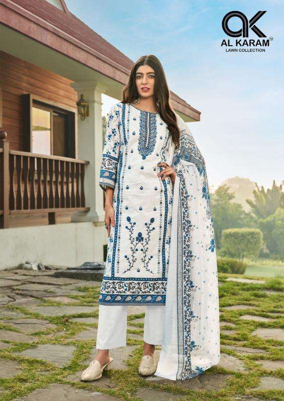 Alkaram Dilshad Vol-01 wholesale cotton dress material