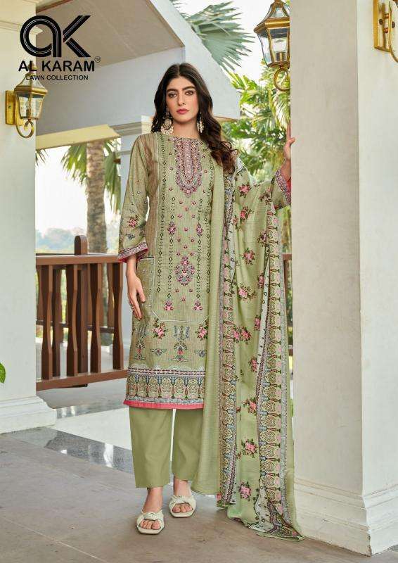 Alkaram Dilshad Vol-01 wholesale cotton dress material